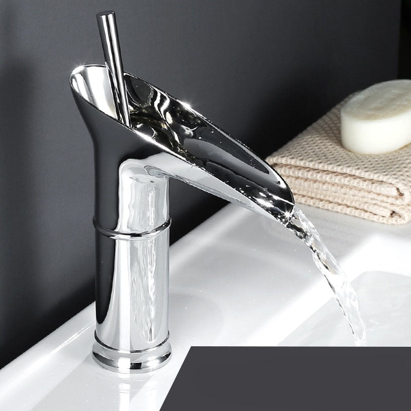Maliben | Waterfall Antique Faucet Bathroom Sink Faucet Brass Sink Mixers