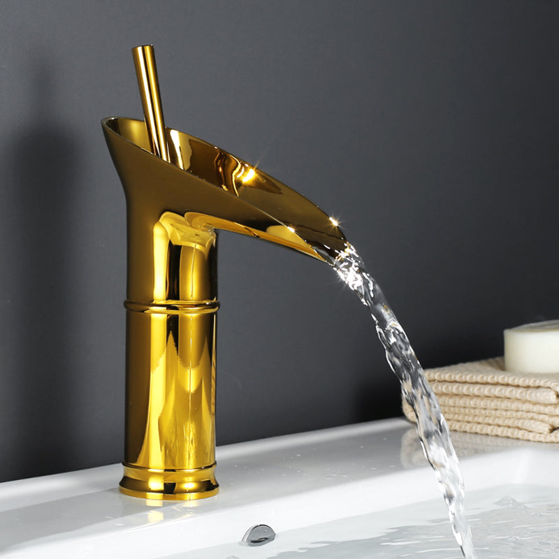 Maliben | Single Handle Retro Waterfall Faucet For Modern Sink