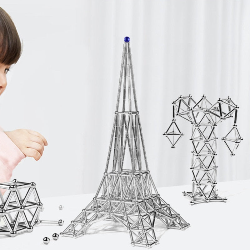 Maliben | Magnetic Sticks - Creative Building Game - Children