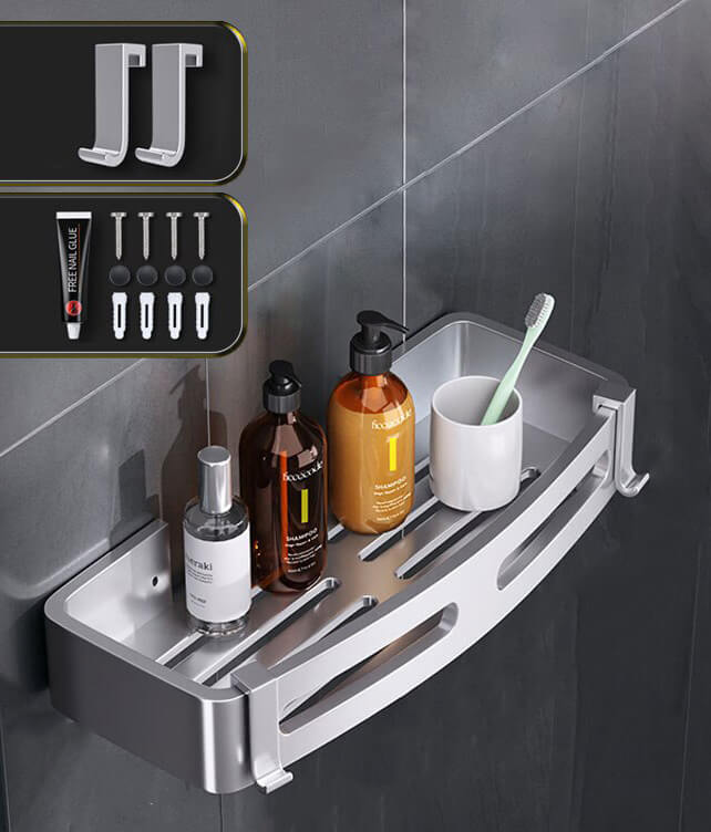 Maliben | Stylish Silvercaddy - Perfect Bathroom Organizer For All Your Essentials