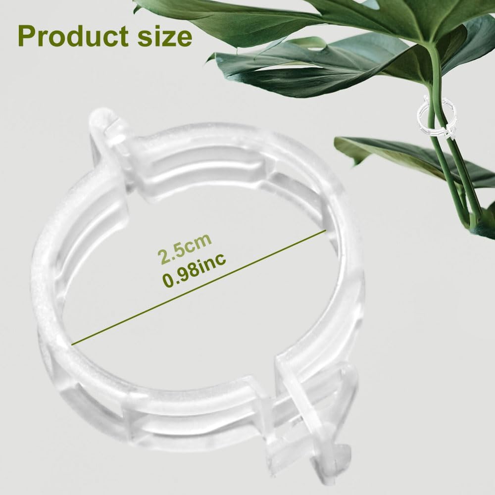 Maliben | Tomato Clips, Plastic Trellis Clips