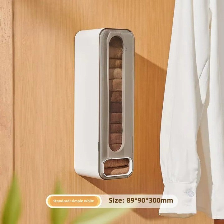 Maliben | Sock Organizer Wall-Mounted Storage Box