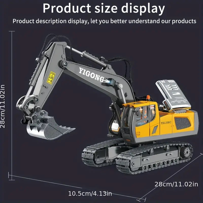 Maliben | Rc Power Machine | Ultimate Play Fun For Young Adventurers - Remote Control Excavator