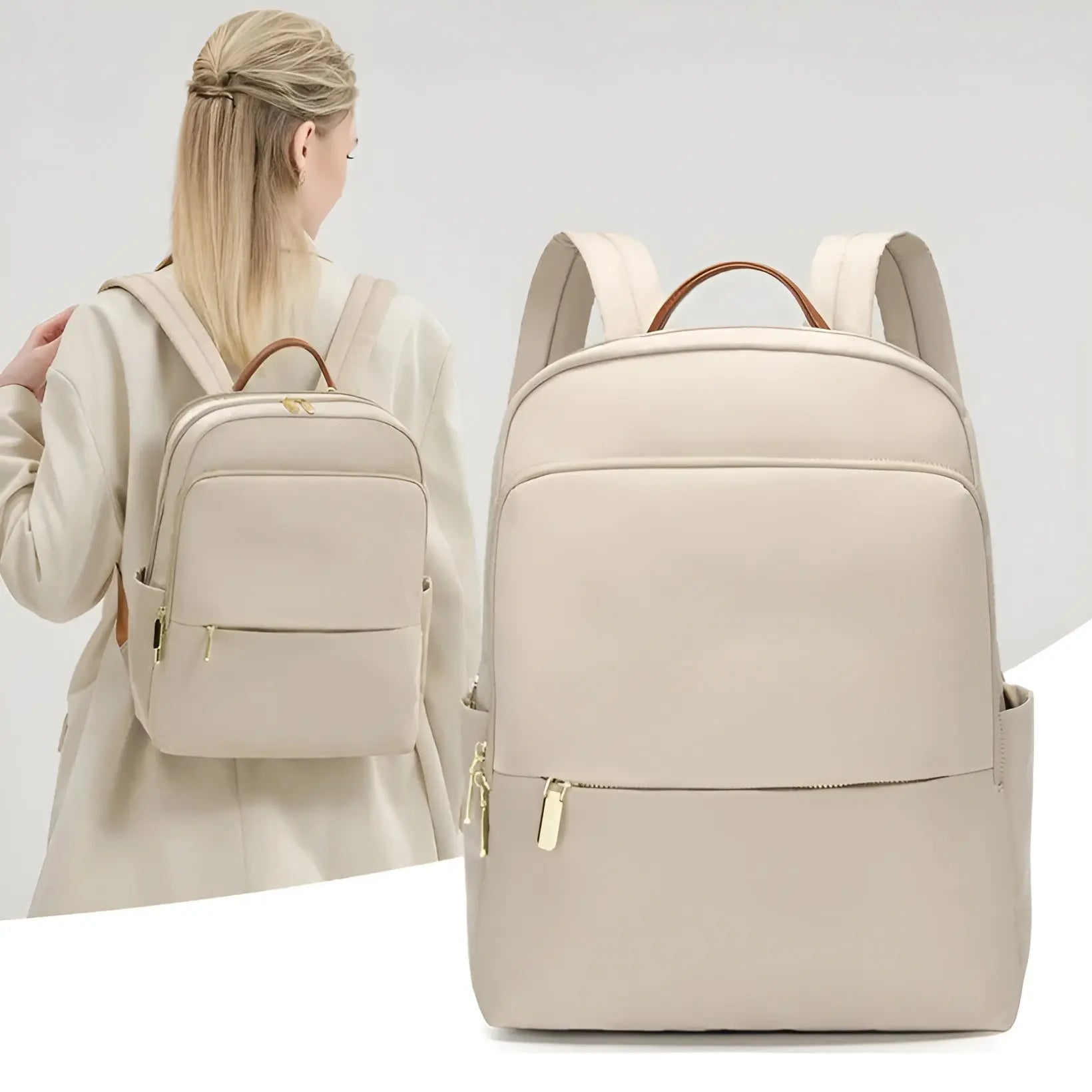 Maliben | Women's Backpack Livasmart Urban | Waterproof & Lightweight | For Laptop & Everyday | 28×12×38 Cm
