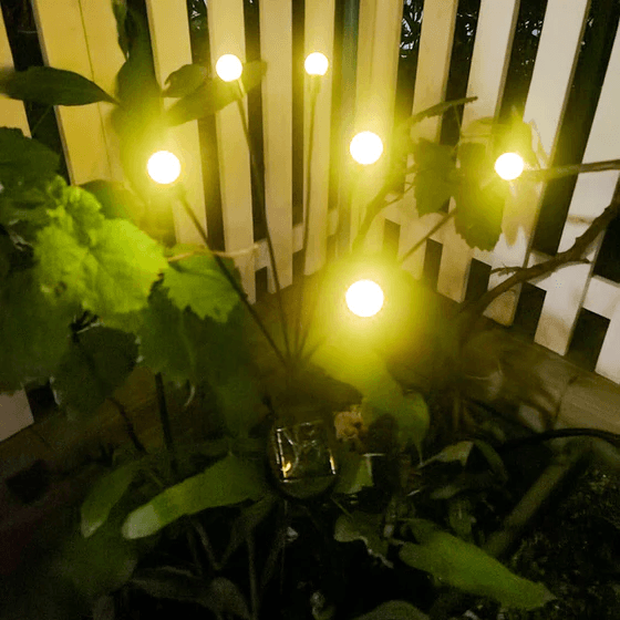 Maliben | (8 Pieces) Solar Firefly Lights — Enchant Your Nights With Magical, Limitless Sparkle