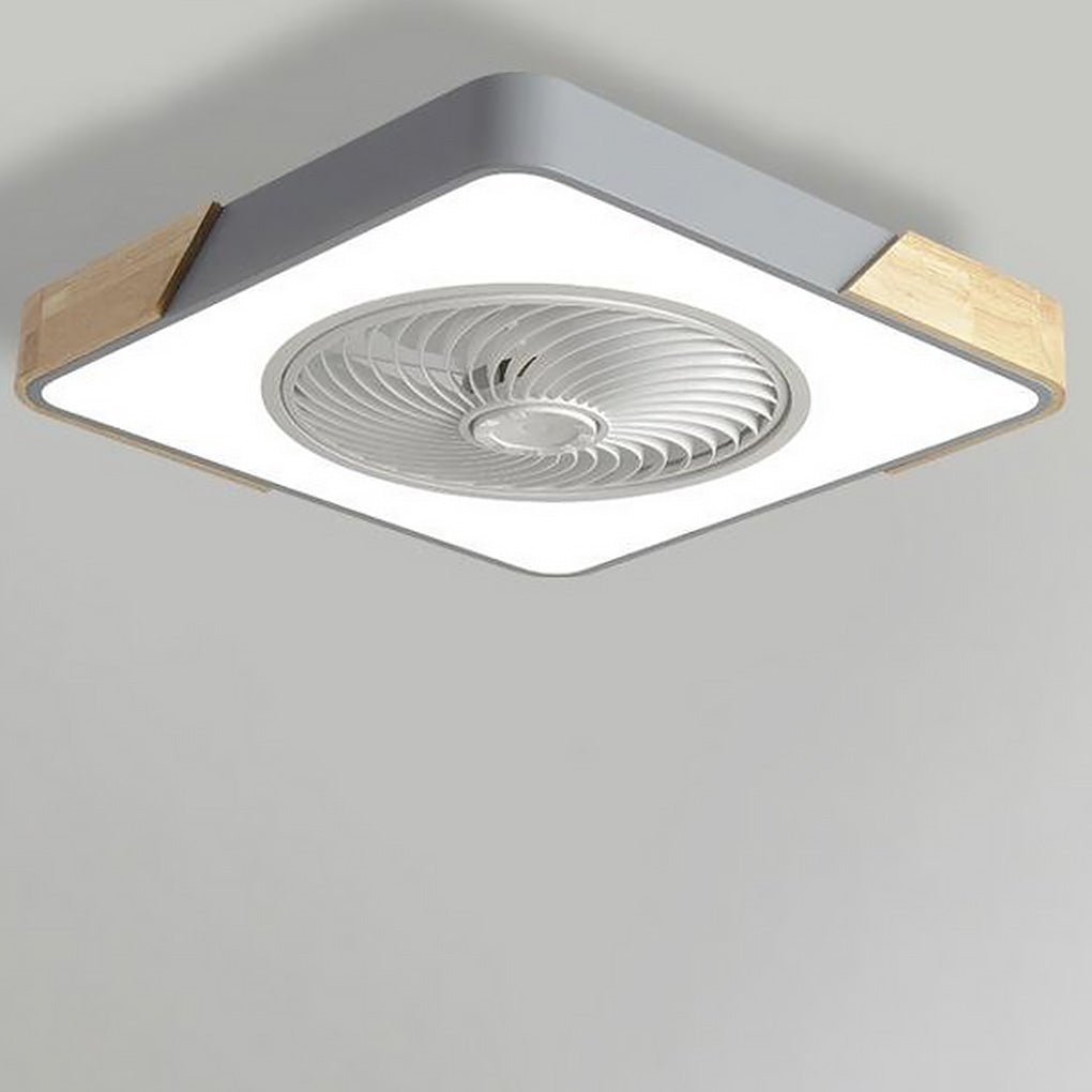 Maliben | Integrated Led Ceiling Lamp And Fan Without Blades With Remote