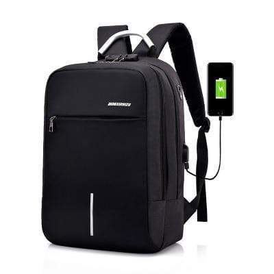 Maliben | 3-Pin Lock Anti Theft Usb Backpack