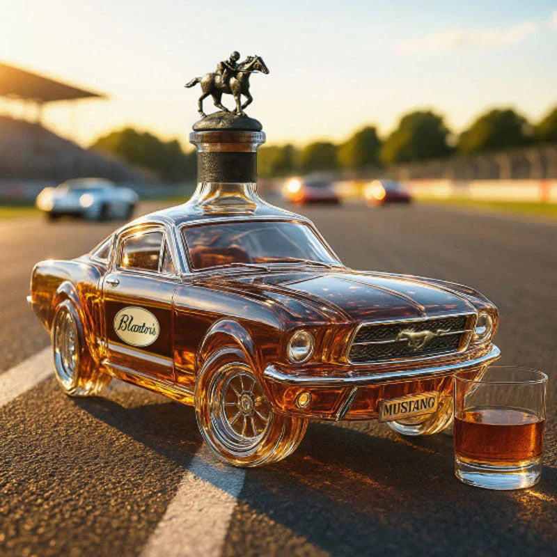 Maliben | Outlawflask | Limited Edition Bronco Whiskey Bottle