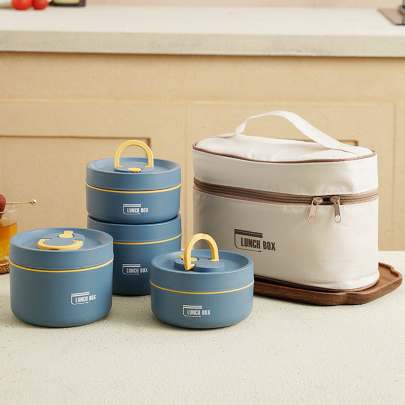 Maliben | Thermobox Insulating Lunchbox – 4 Layers With Free Carry Bag