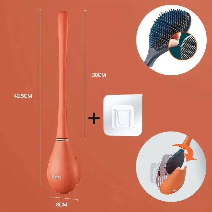 Maliben | Elegant and hygienic toilet brush made of silicone - SmartBrush