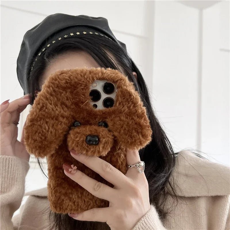 Maliben | Cute Dog Fluffy Snuggly Iphone Case
