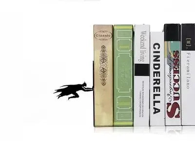 Maliben HeroHold Bookend — Modern Book Holder for Shelves