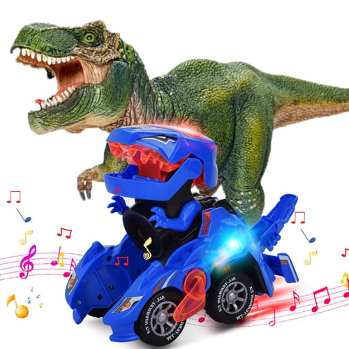 Maliben | Transforming Dinosaur Toy Car | Best Automatic Transformer Toy Car - Stimulates Creative Play