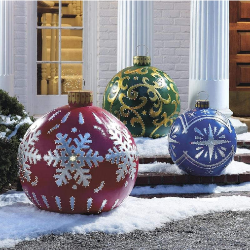 Maliben | Outdoor Christmas Pvc Inflatable Decorated Ball