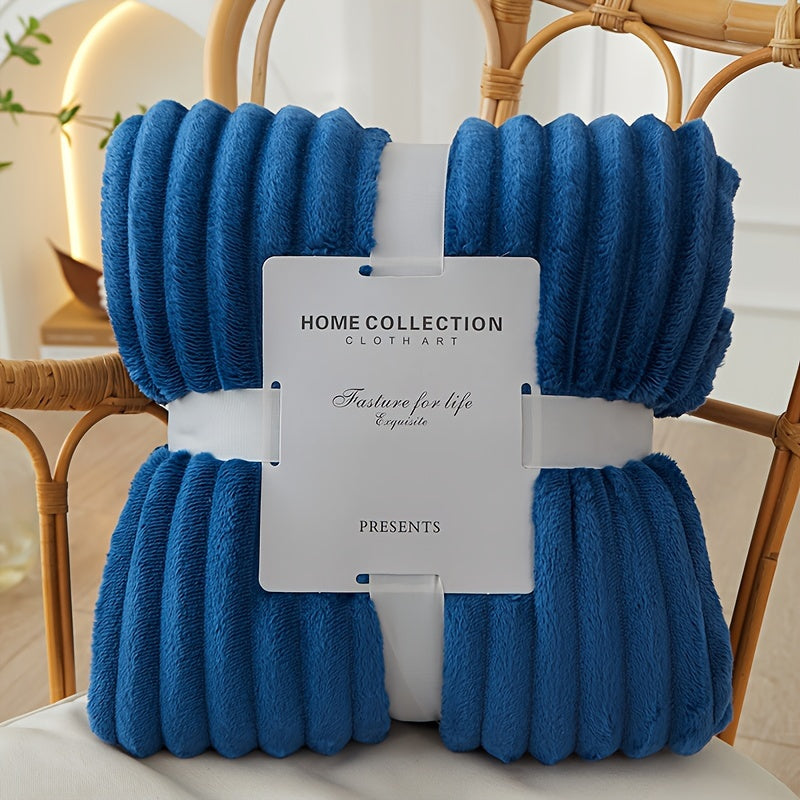 Maliben | Luxury Flannel Polyester Blanket – Ultimate Comfort & Warmth