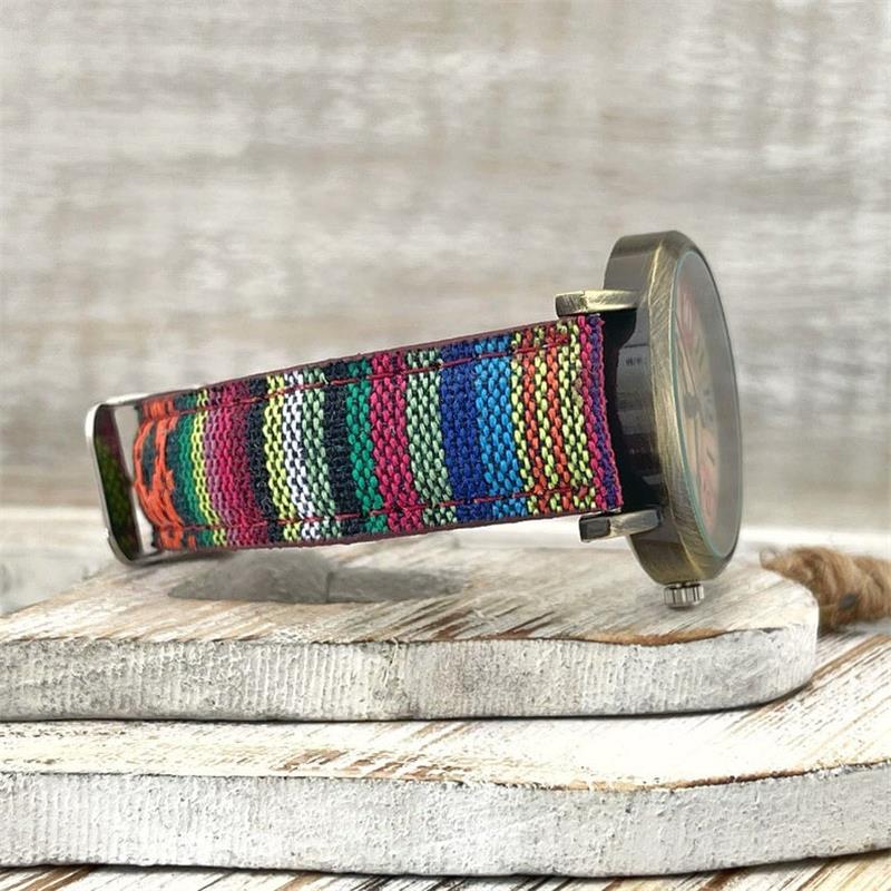 Maliben | With Multicolored Rainbow Pattern