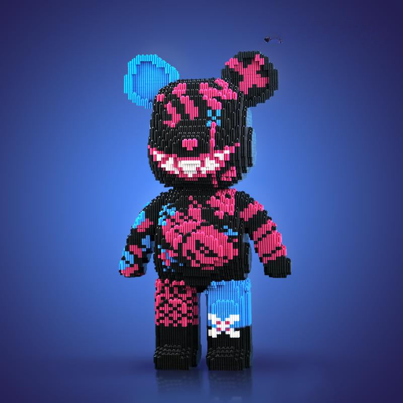 Maliben | Diy Pixel Art Block Bear Figures – Creative Building & Collectible Display