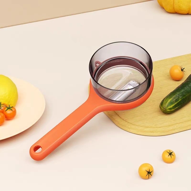Maliben | Double-Sided Stainless Steel Blade Peeling Knife With Storage Box