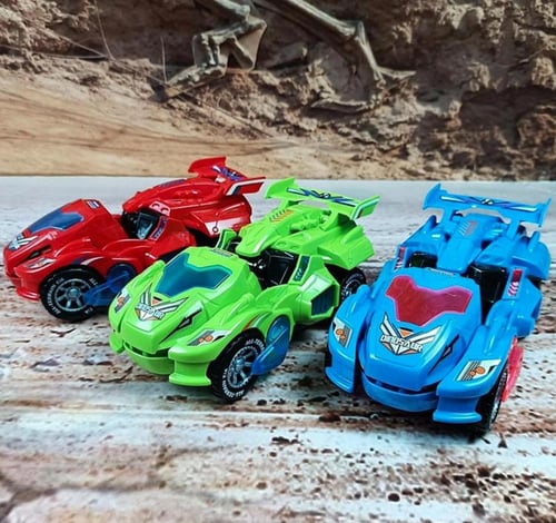 Maliben | Transforming Dinosaur Toy Car | Best Automatic Transformer Toy Car - Stimulates Creative Play