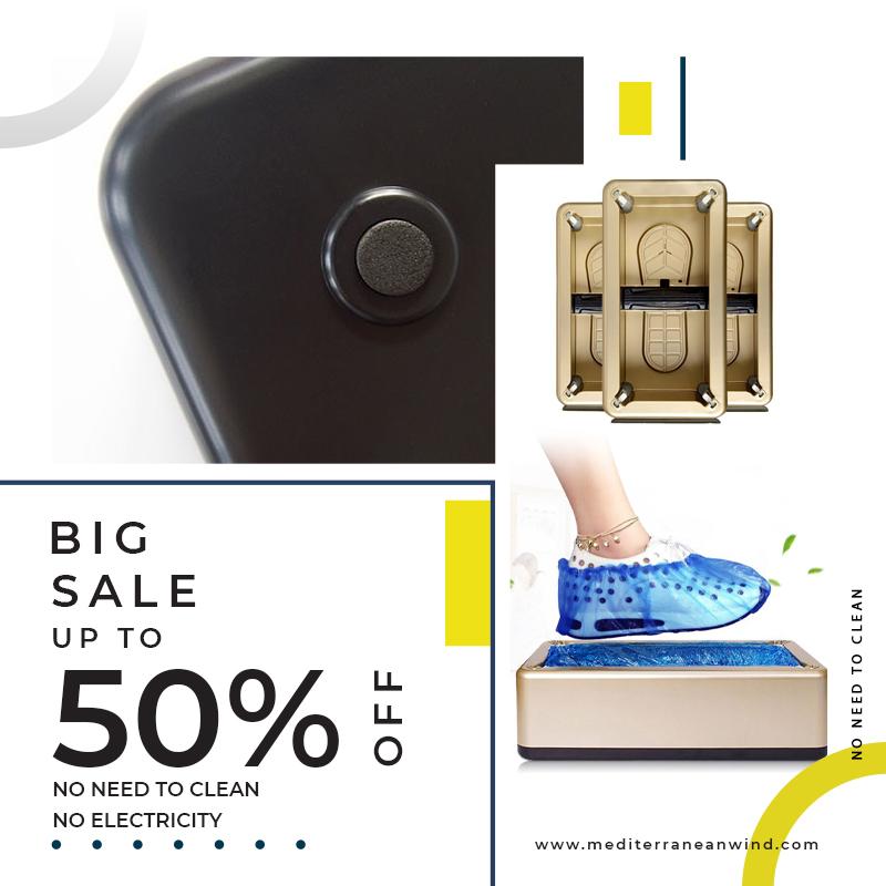 Maliben | Cleansteppro – Seamless, Contactless Shoe Cover Dispensers For Spotless Floors