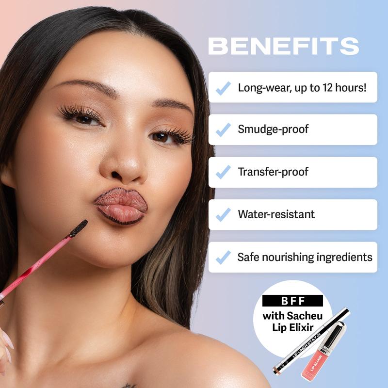 Maliben | Long-Lasting Peel-Off Lip Liner – 12-Hour Smudge-Proof Wear