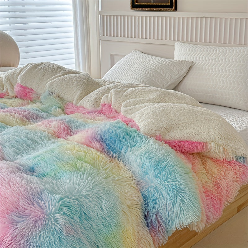 Maliben | Luxury Thick Lambskin Blanket For Warmth And Elegance