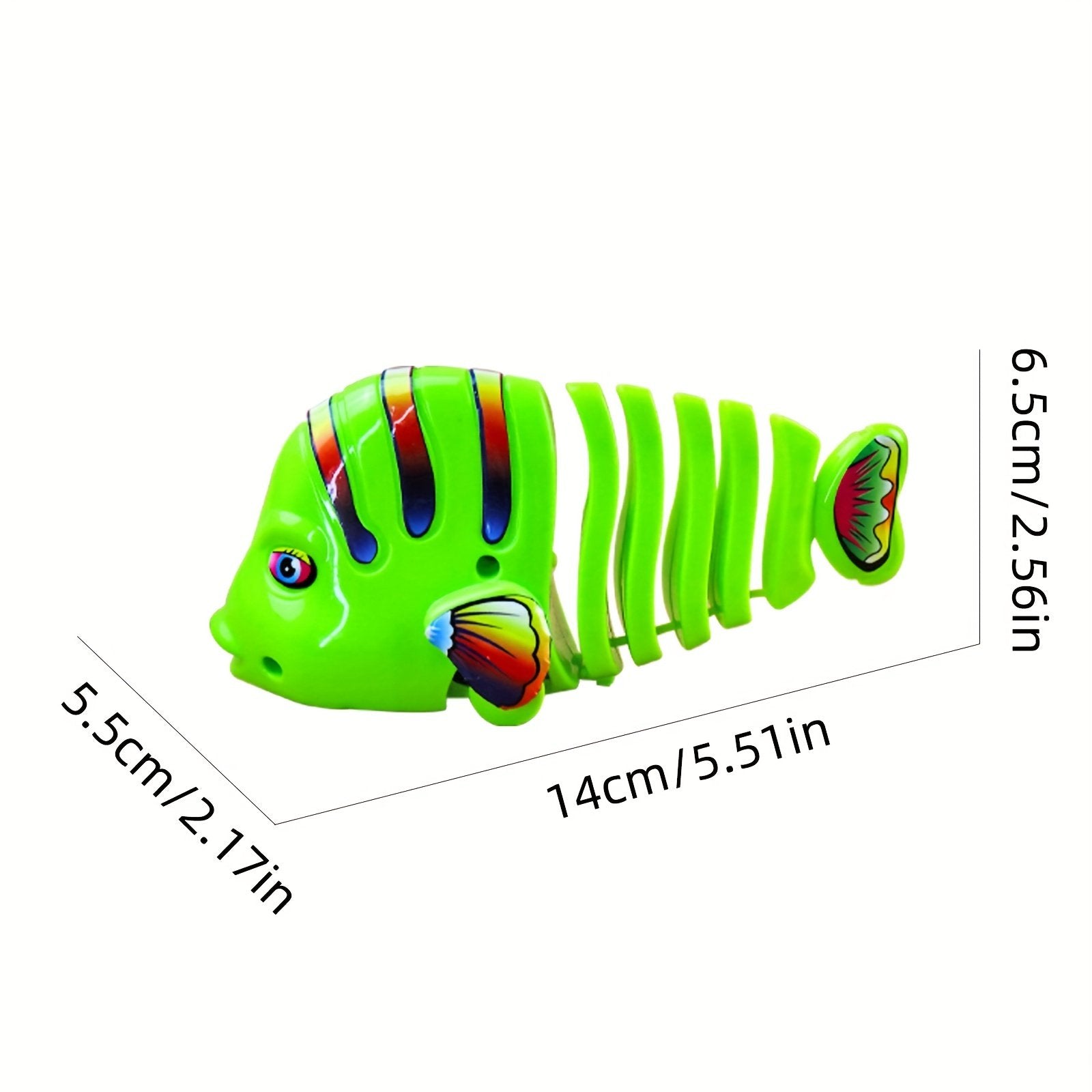 Maliben | 🐟Wind-Up Wiggle Fish Toy