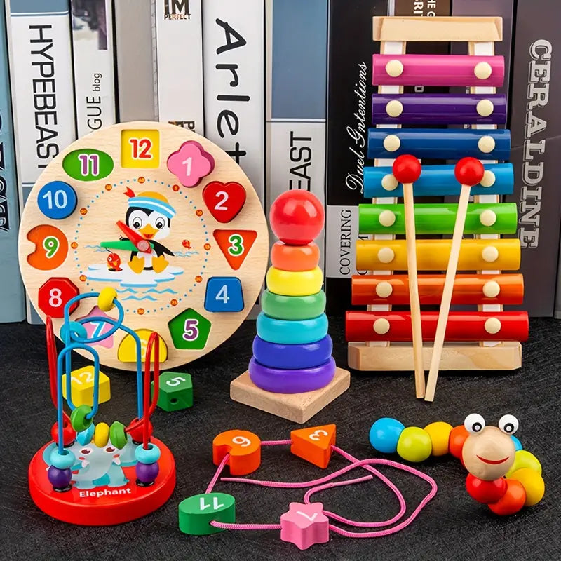 Maliben | 5-In-1 Montessori Play Set For Children - Discover Creative Play Fun
