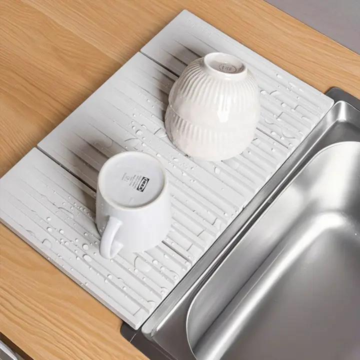 Maliben | Waterdrain – Foldable Silicone Mat For Drying And Protecting Work Surfaces
