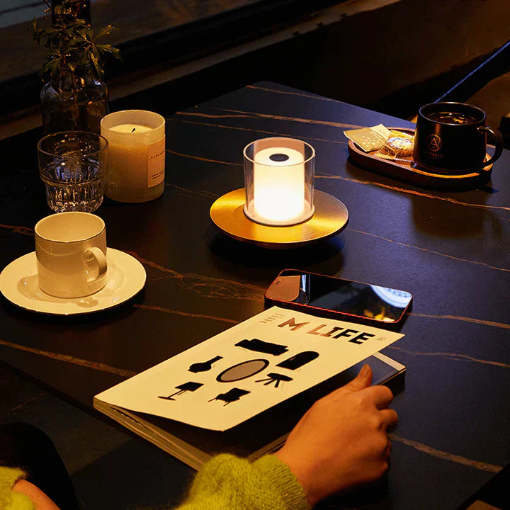Maliben | Glowluxe Lamp – Stylish Led Table Lamp For Ambient Lighting