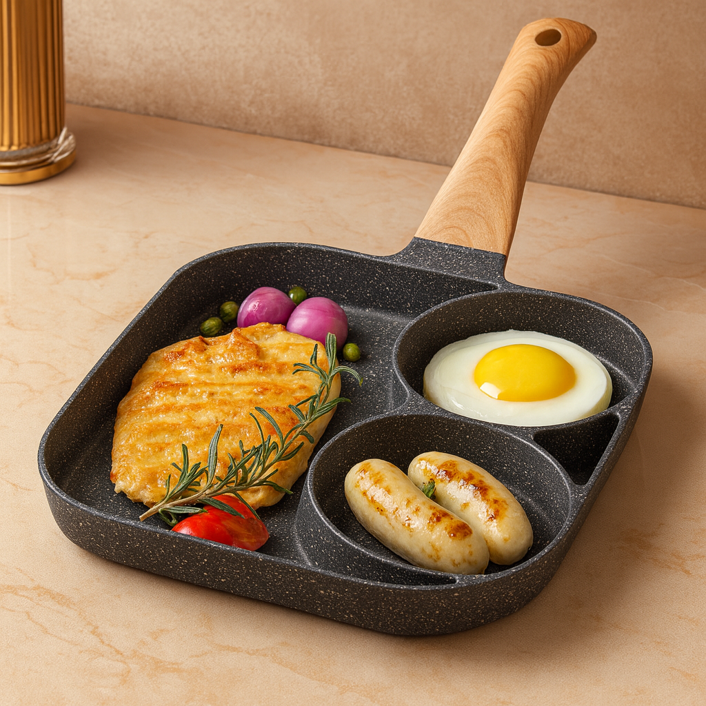 Maliben | Triservepro – Prepare Complete Meals Simultaneously Without Flavor Mixing