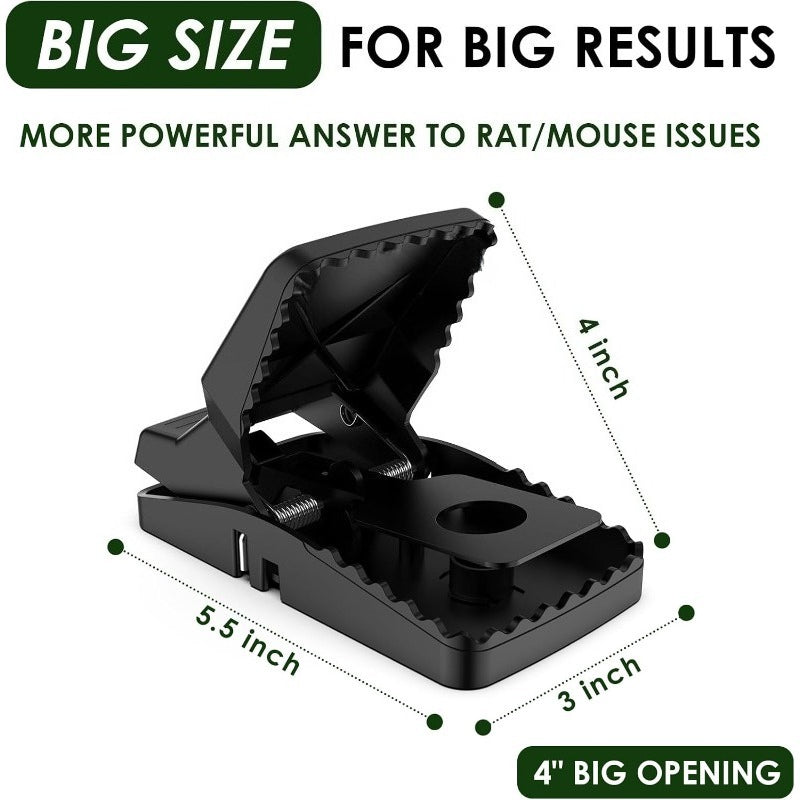 Maliben | Heavy-Duty Double Bite Rat Trap