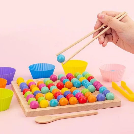 Maliben | Wooden Board Bead Game