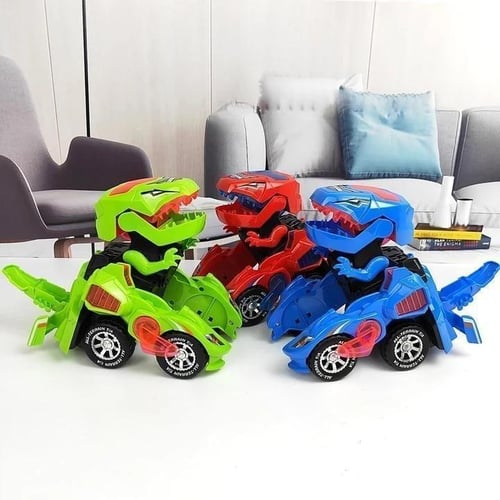 Maliben | Transforming Dinosaur Toy Car | Best Automatic Transformer Toy Car - Stimulates Creative Play