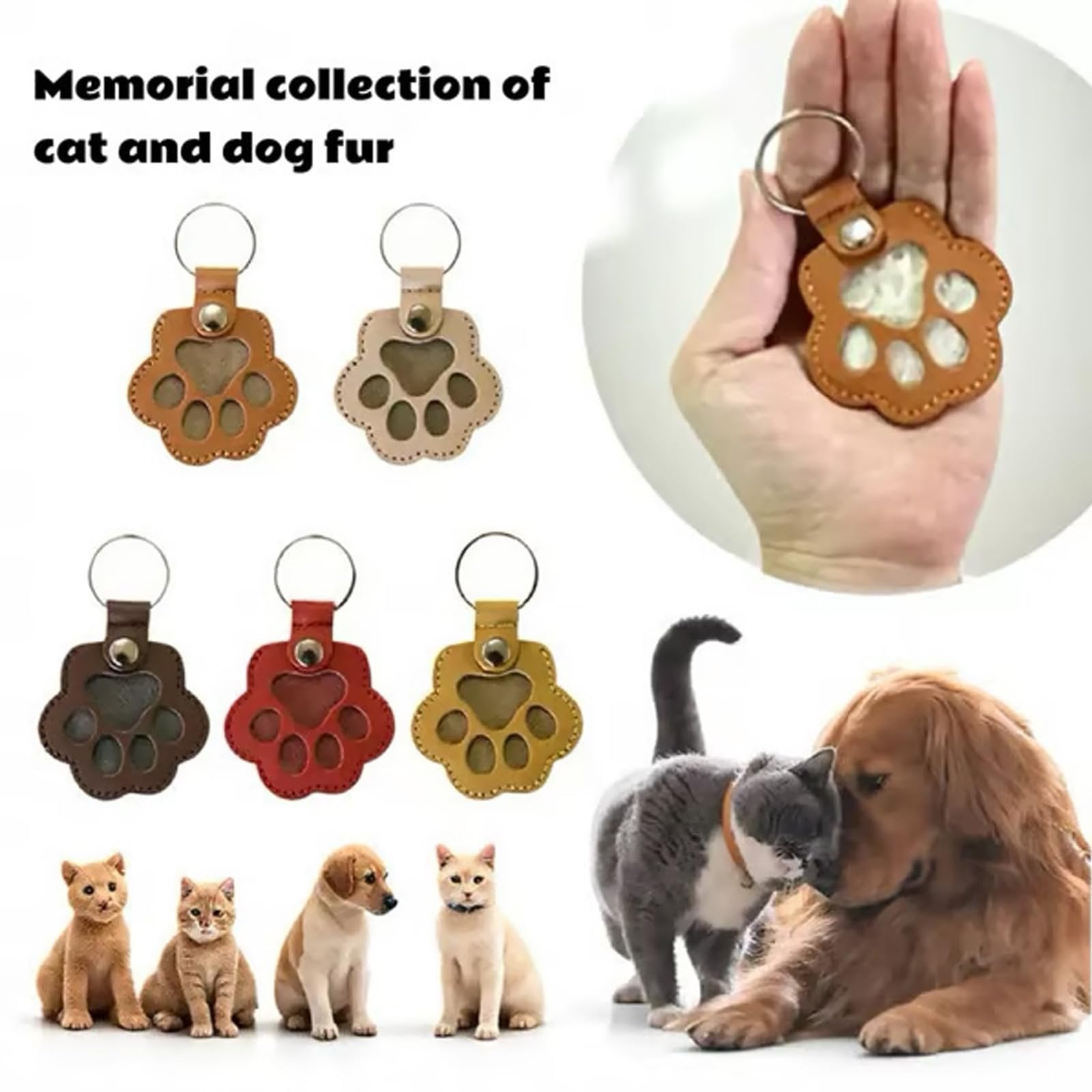 Maliben | Memorial Keychain For Pets