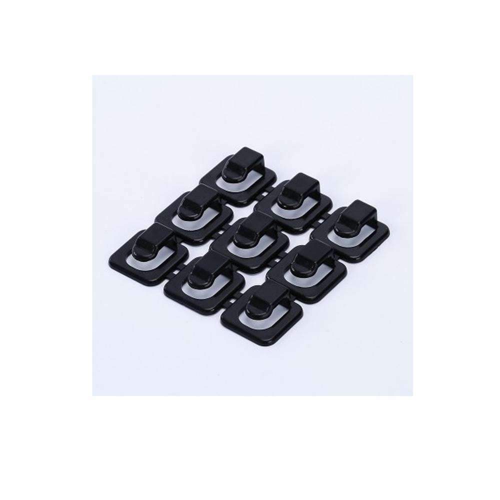 Maliben | Cable Cord Wire Line Organizer - Plastic Clips Ties Fixer Fastener Holder