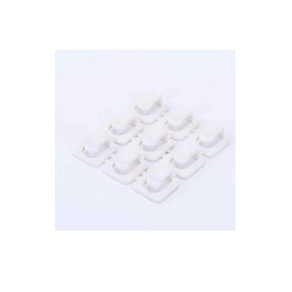 Maliben | Cable Cord Wire Line Organizer - Plastic Clips Ties Fixer Fastener Holder