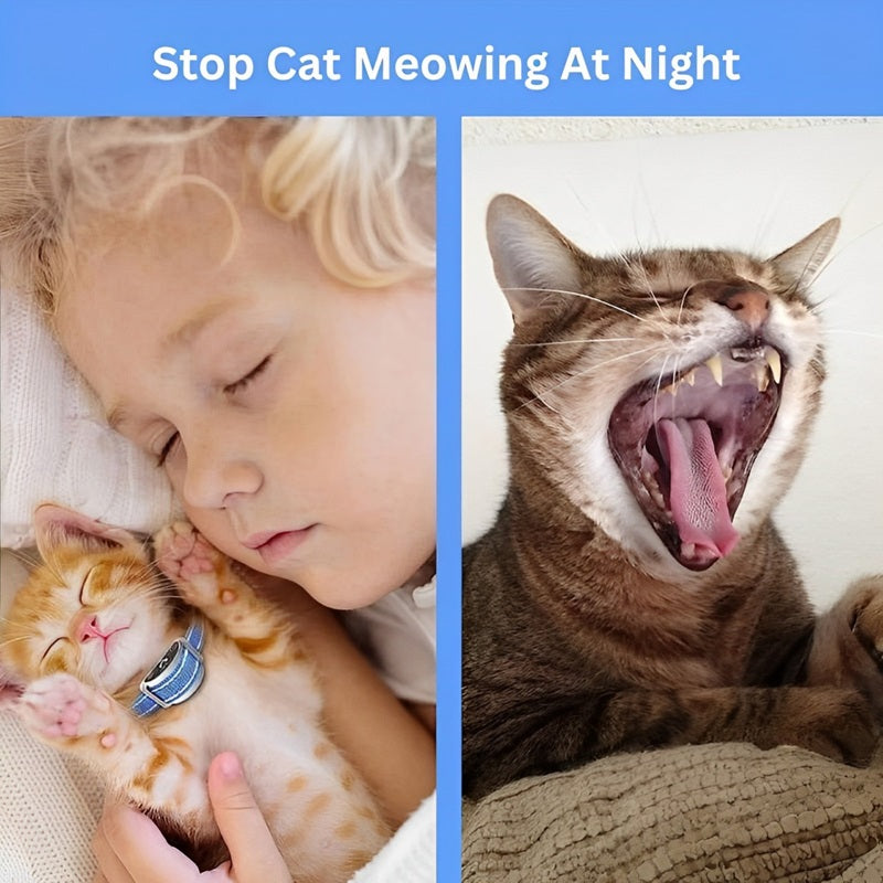 Maliben | Cat Shock Collar with Remote for Effective Meowing Control