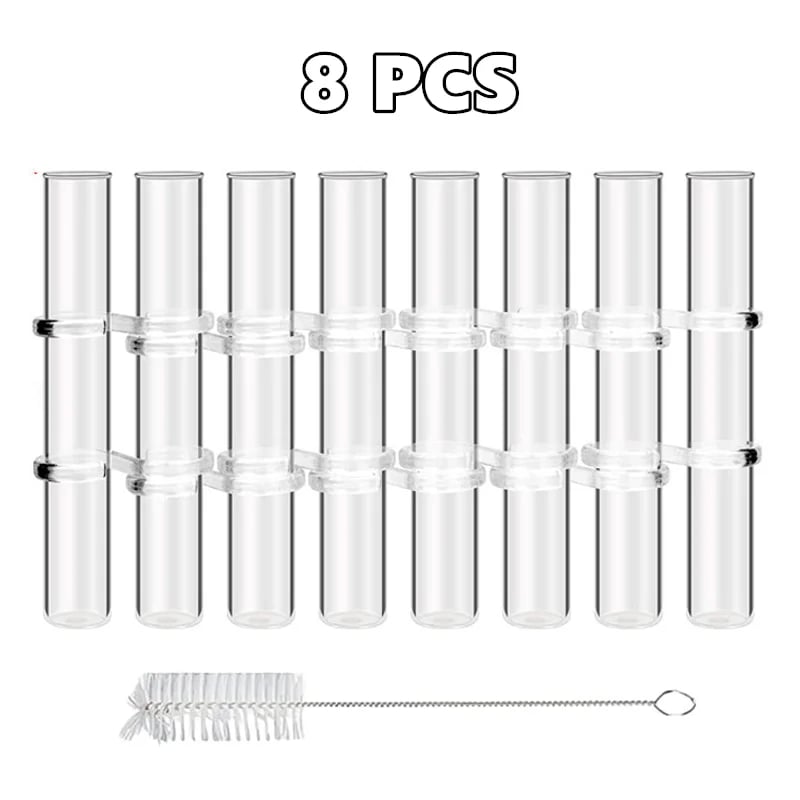 Maliben | Flexible Flower Vases With Hinges | Modern Glass Tube Vase