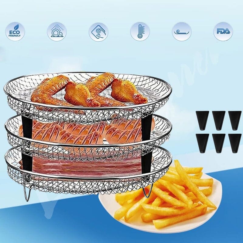 Maliben | Stackable 3-Layer Air Fryer Stand
