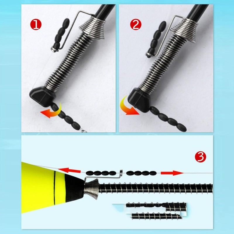 Maliben | High-Sensitivity Automatic Fishing Float With Durable High-Carbon Rod