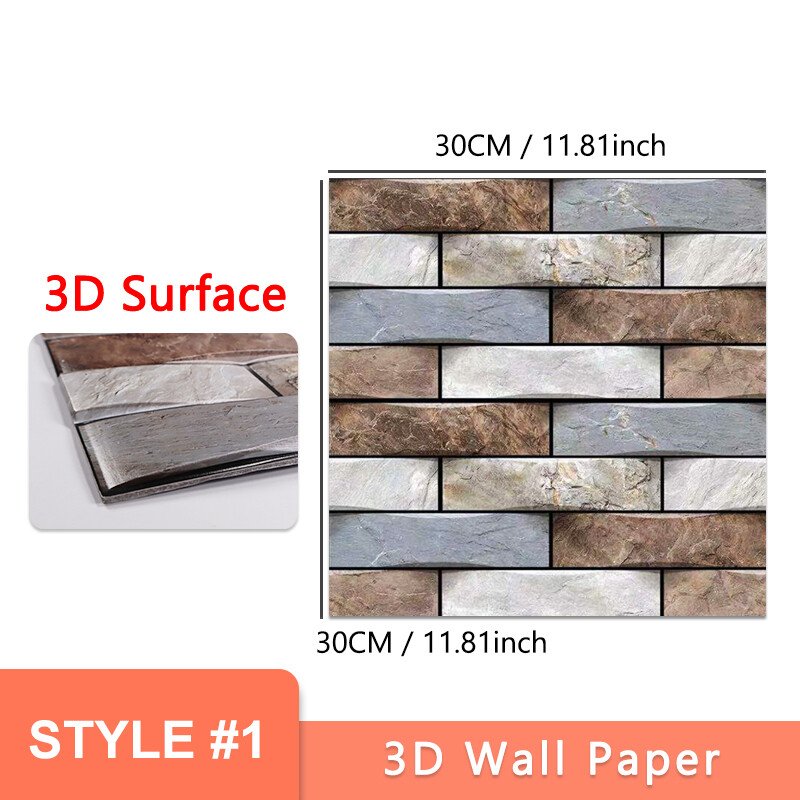Maliben | 3d Self-Adhesive Wall Tiles — TrAnsforms Your Rooms In an Instant Into Stylish Highlights That Will Impress Everyone!