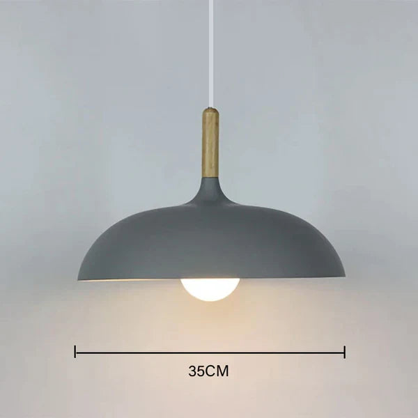 Maliben | CeilIng Light in Scandinavian Oak - Scandiluxe