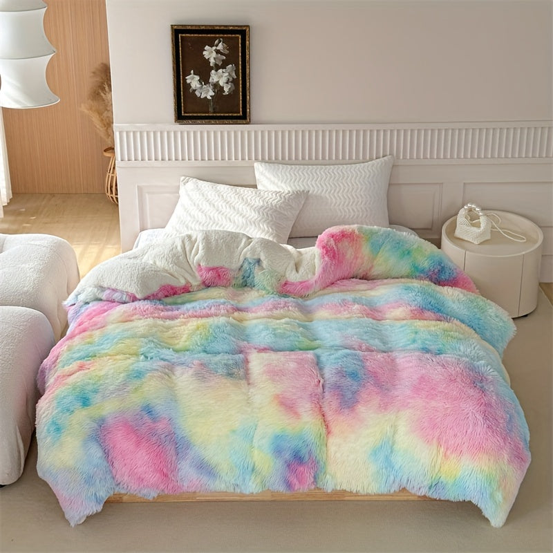Maliben | Luxury Thick Lambskin Blanket For Warmth And Elegance