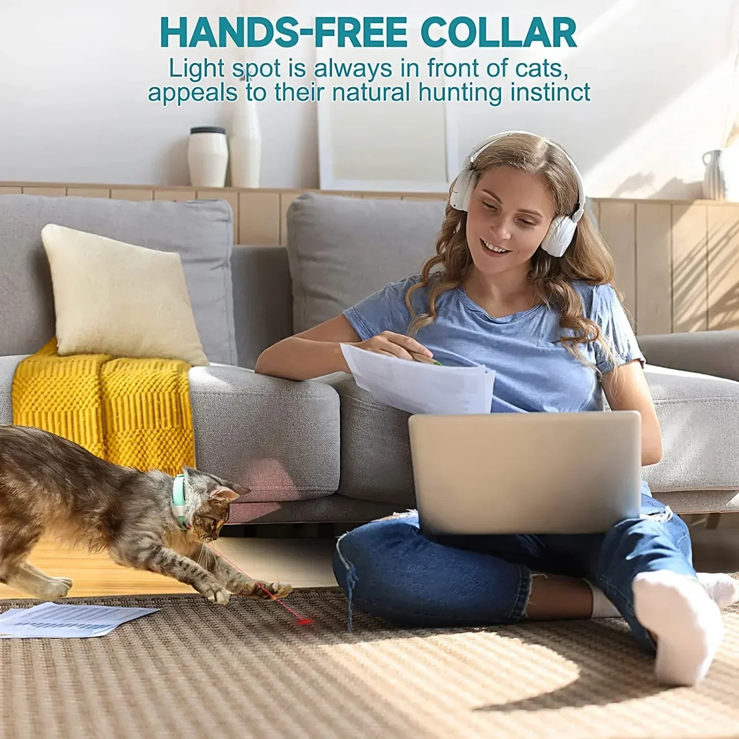 Maliben | PurrCollar™ Engaging Cat Activity