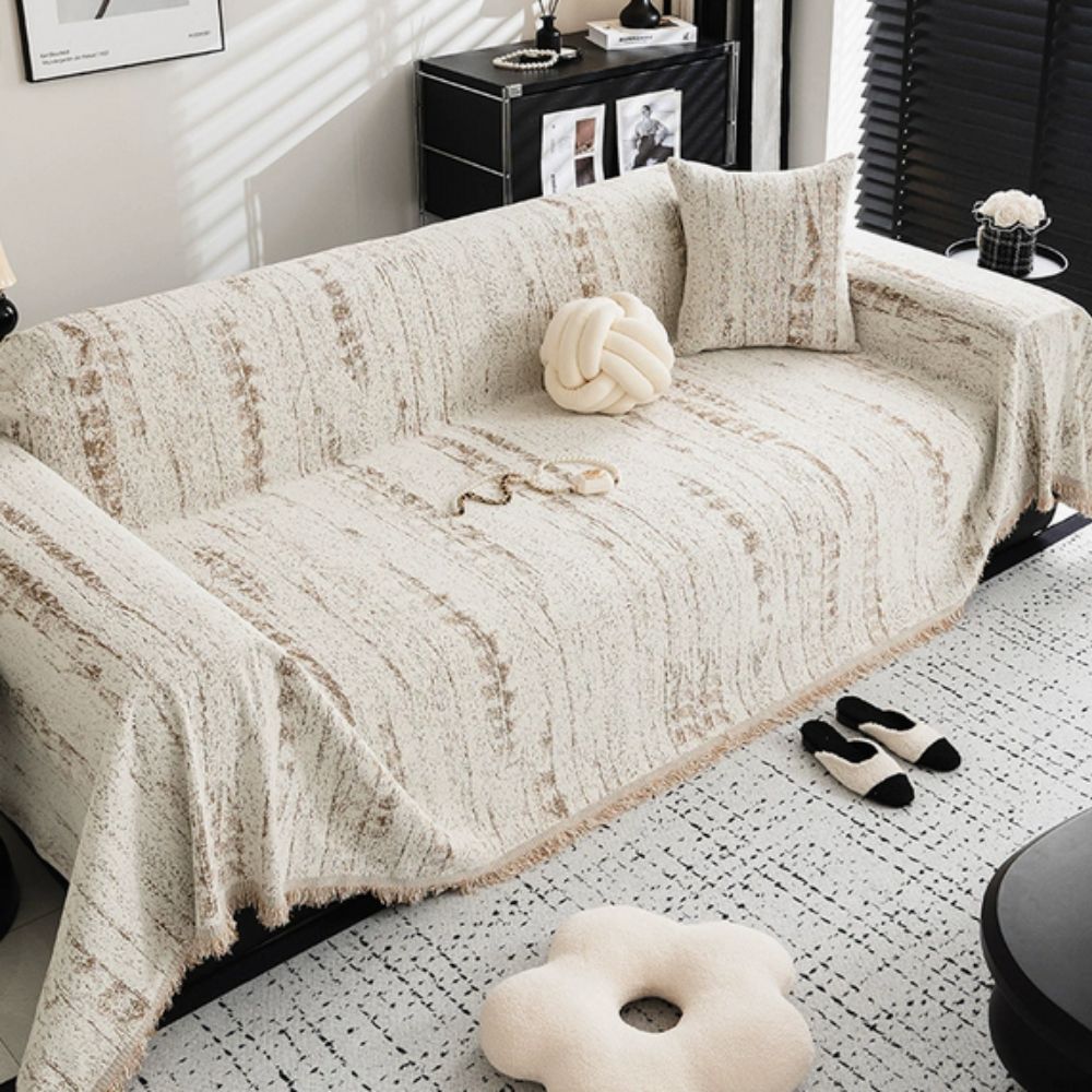 Maliben | CHENILUX – Elegant Chenille Sofa Cover for Protection & Style