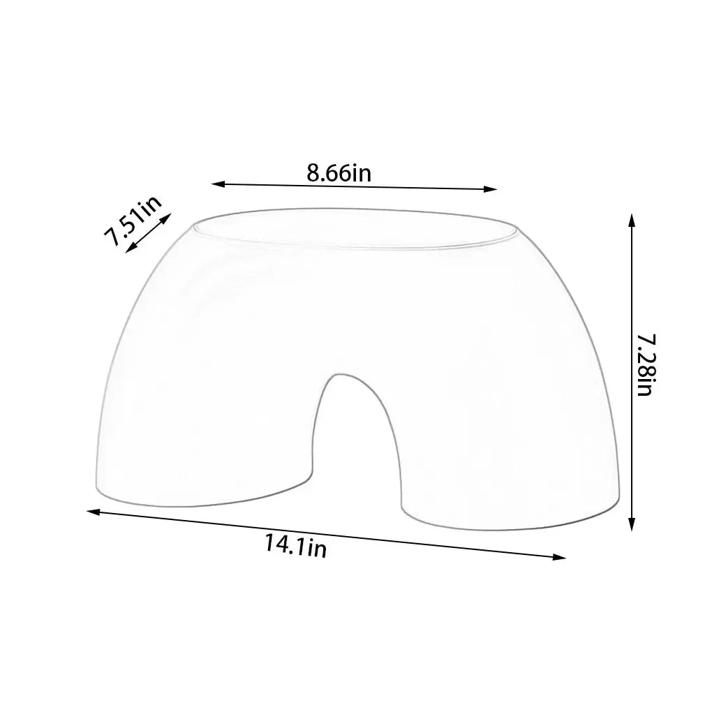 Maliben | Children's Plastic Rainbow Shape Stool