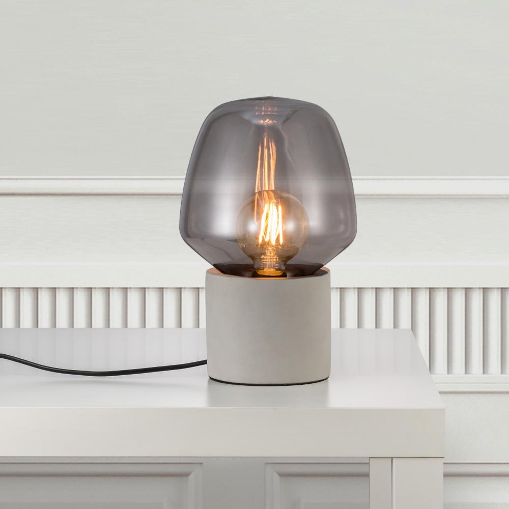 MAliben | Elegant Cementglo Petite Table Lamp - For a Luxurious Interior