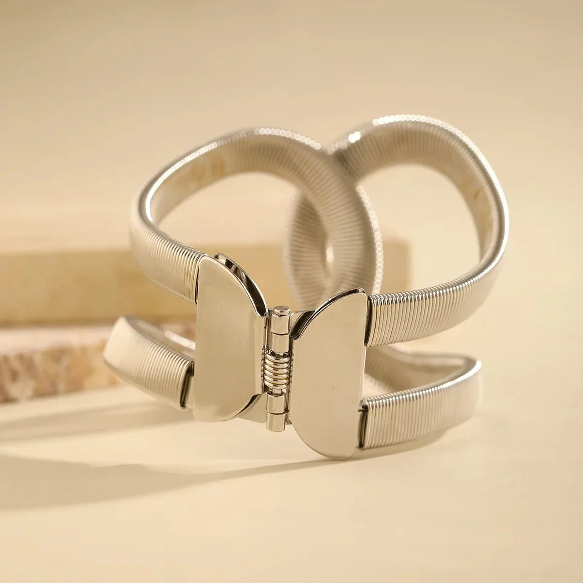 Maliben | Chunky Spiral Cuff Bracelet
