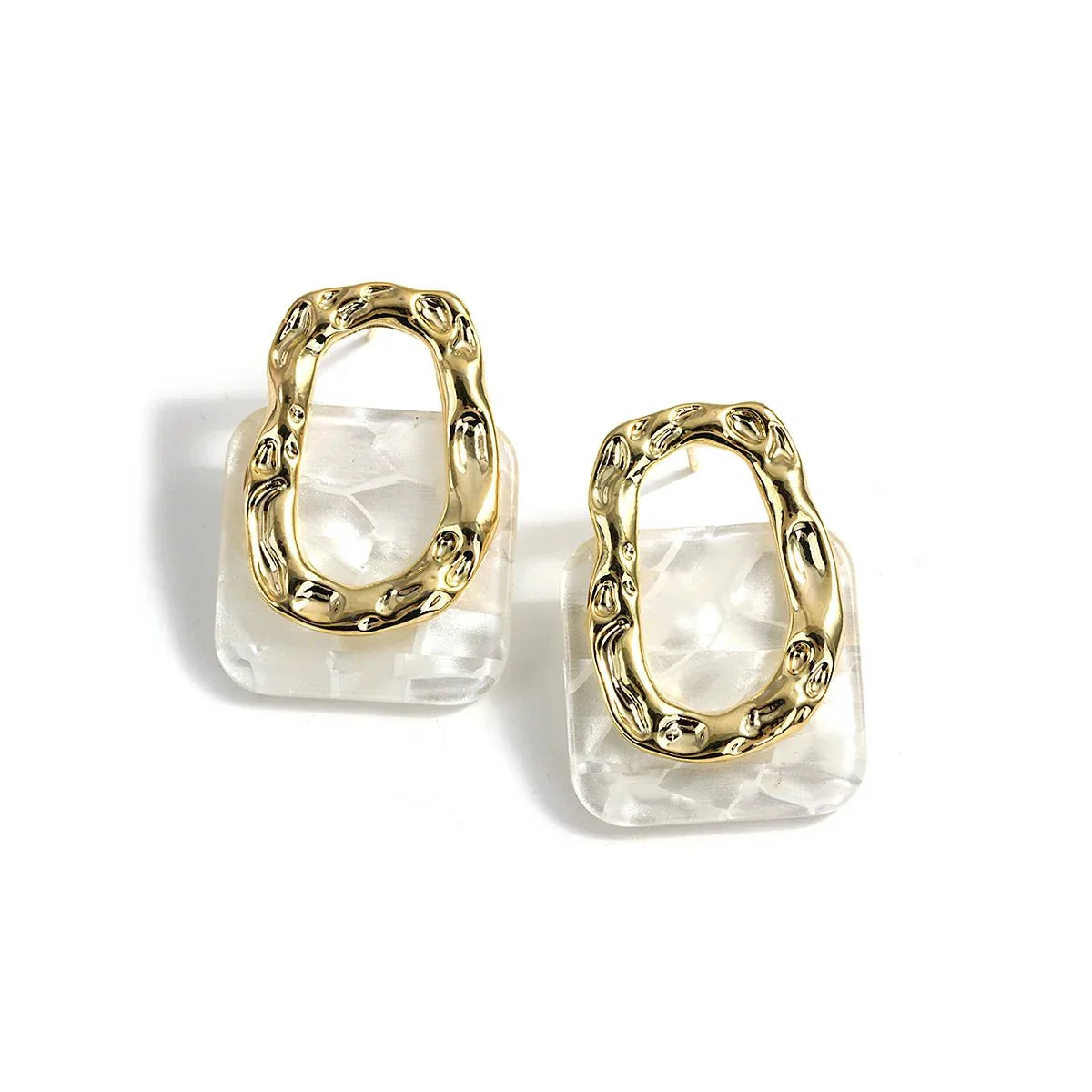 Maliben | Classy Geometric Square Earrings